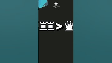 Tại sao hai xe 10đ nhưng Hậu chỉ có 9đ. #covua #chess #shorts #daisycovua