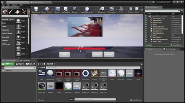 Unreal Engine In Game fully functioning Media player prototype