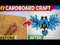 Best Out of Waste Cardboard Craft | Easy Wall Hanging#osmcraft 🌿🌿🌿