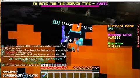 HACKER Vayneismymainn on  MC-Central Prison 1 PROOF