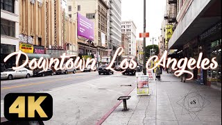 【ロサンゼルス】人種の"るつぼ"と称されるLAのダウンタウンを散歩 [4K]