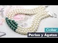 Aprende Cómo Hacer un Collar con Perlas y Ágatas - CAROL INSPIRE & CREATE