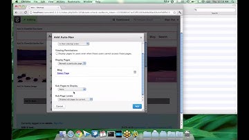 concrete5 - Mastering Auto-Nav Part One