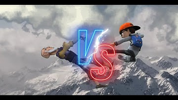 Fight scene edited in kinemaster using pose max app