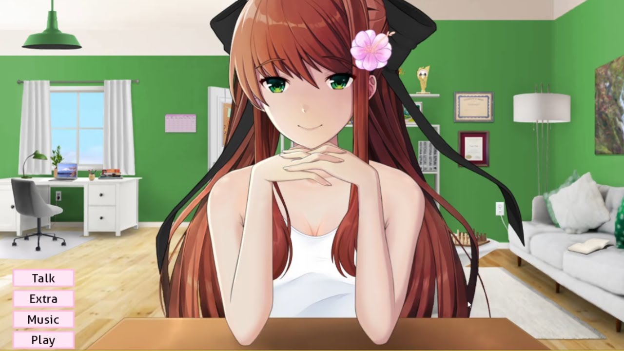 Adding Custom Backgrounds & Furniture To Monika After Story- A Guide Using  tw4449's submod 