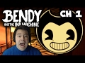 DISNEY GONE HORROR! | Bendy and the Ink Machine (Chapter 1 COMPLETE)
