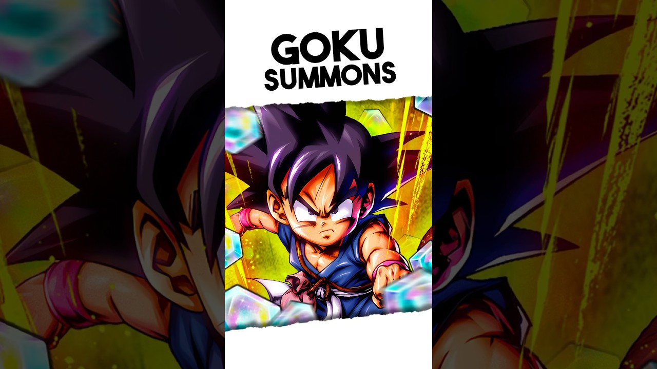 LF KID GOKU SUMMONS, I WILL SELL MY HOUSE UNTIL I PULL HIM! | Dragon Ball Legends 