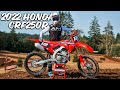 Honda flew me out to test the new 2022 crf250r