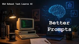Learning About Prompts - Old School Tech Learns AI (ASMR)