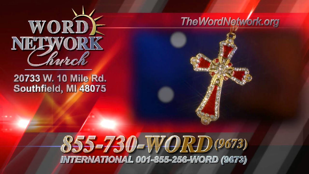 The Word Network Ruby Cross Necklace Promo