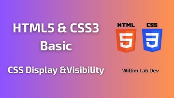 CSS Display & Visibility in 6 minutes  #html #css