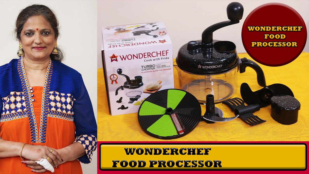Wonderchef Turbo Dual Speed Food Processor | Wonderchef Food