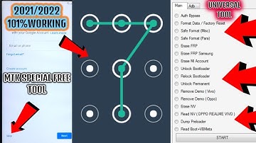 FRP & PATTERN UNLOCK MediaTek Universal Tool | Mediatek Universal Tools V2 2021 | @Technicalboss