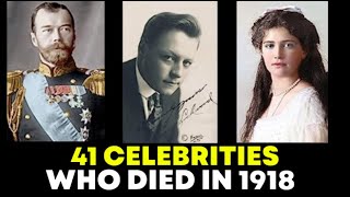 In Memoriam: Celebrity Deaths in 1918  Celebrities Who Died in 1918