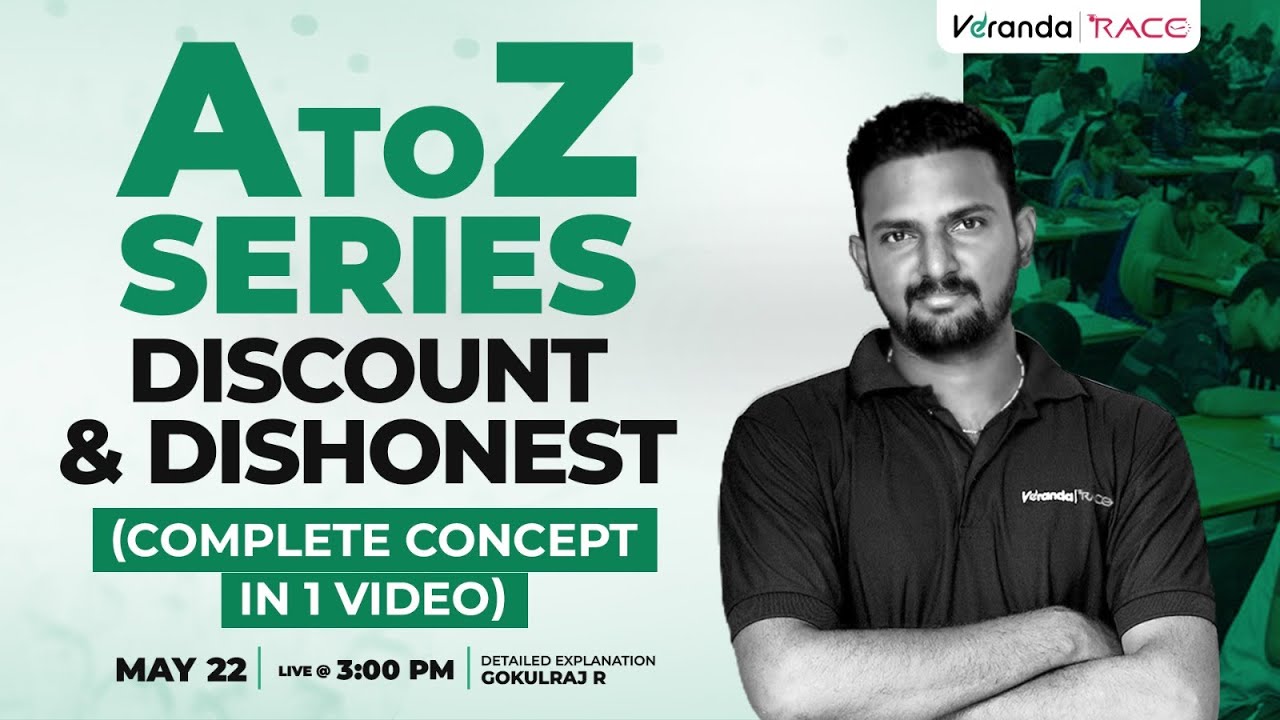 TARGET BANKING 2025  | A TO Z SERIES | DISCOUNT & DISHONEST (COMPLETE CONCEPT) | BY GOKUL SIR