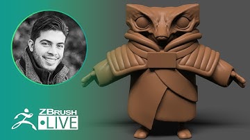 ZBrush Guides: 3D Model a New Character #withme ! - Pablo Muñoz Gómez - Part 2