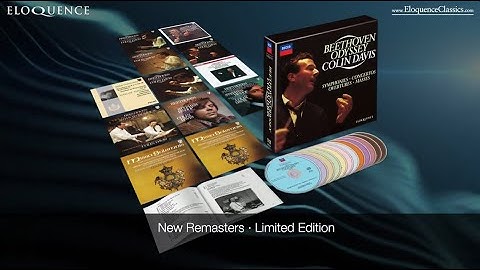 ELOQUENCE CLASSICS RELEASE BATCH 9 - COLIN DAVIS