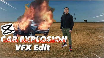 VFX Edit Car Explosion In CAPCUT | CAPCUT Tutorial | Green Screen Edit