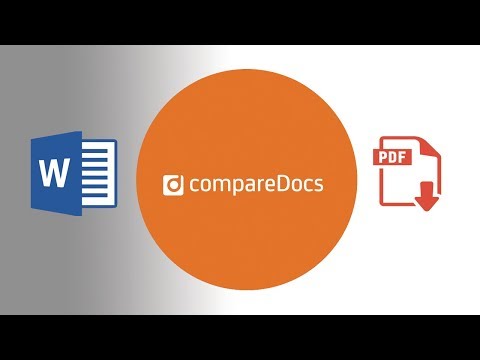 Vidéo: Comment comparer un document PDF et Word ?