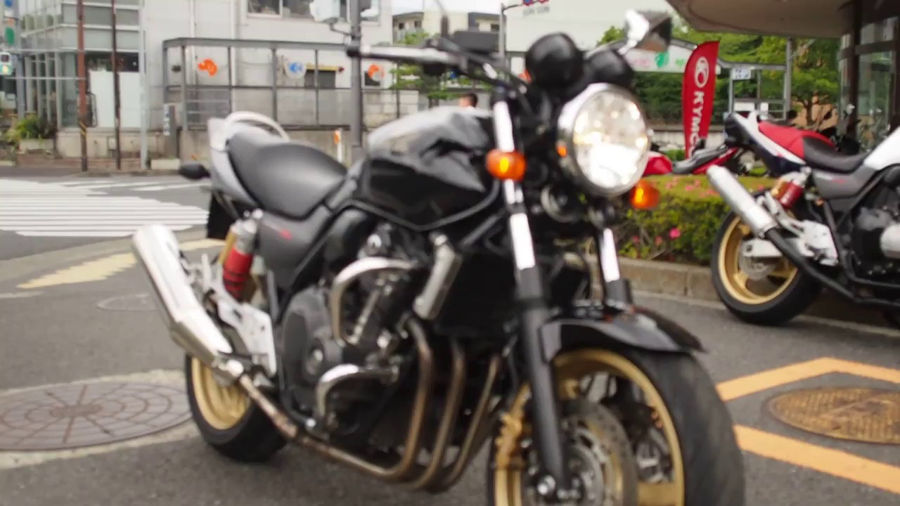 ご成約済 Honda Cb400sf Vtec Revo エンジンガード エムズガレリ Youtube