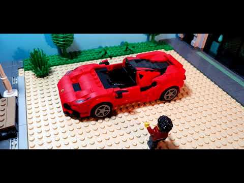 레고 스피드챔피언 페라리 F8 트리뷰토 76895 스톱모션 리뷰 I Lego speed champion 76895 Ferrari F8 tributo