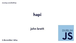 Hapi - John Brett