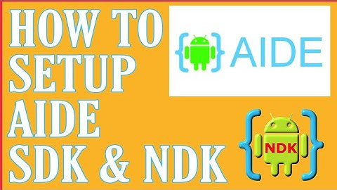 How To Setup Aide Studio || Full Setup Ndk & Sdk On Aide Studio