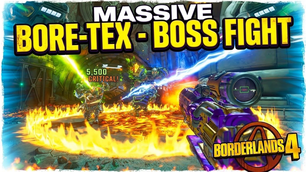 بور-ٹیکس (Bore-Tex) باس فائٹ | بارڈر لینڈز 4 | رافا کے ساتھ واک تھرو، گیم پلے، نو کمنٹری، 4K کے لیے ویڈیو تھمب نیل