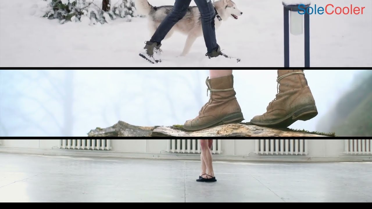 1rst insole heated/cooled by your own footstep’s pressure. Protect your feet from cold & hot weather