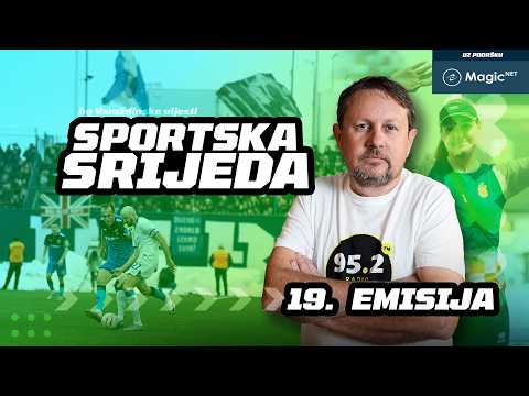 SPORTSKA SRIJEDA #19 - Viceprvakinja Europe Amanda Mlinarić, zlatne kadetkinje Koke i Ivica Solomun