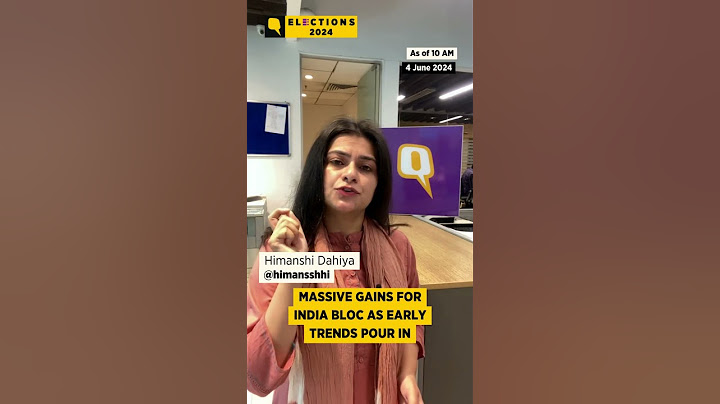 Lok Sabha Election Results 2024: INDIA bloc crosses the 200 Mark |  LIVE UPDATE at 10 AM | The Quint