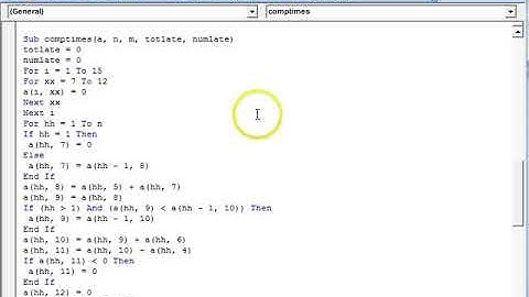 VBA Code Randomized greedy a for flow shop