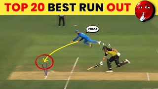 Top 20‼️Virat Kohli🔥 Direct Hit Run Out! | Cricket🏏 Ka Sabse Dangerous😱 Moment #viratkohli 