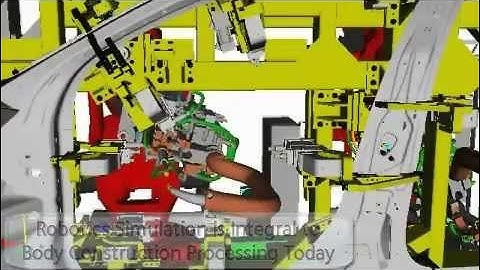 Robotics Simulation at Volvo Cars with Tecnomatix