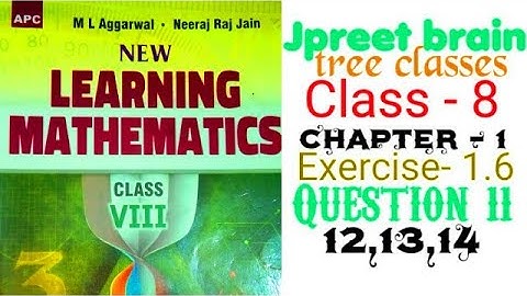 class 8 #mlaggarwal chapter 1 #rationalnumbers  exercise 1.6 question 11,12,13,14 #maths  #cbse