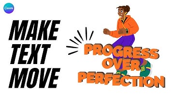 Stapsgewijze handleiding voor het maken van eenvoudige kinetische typografie in Canva