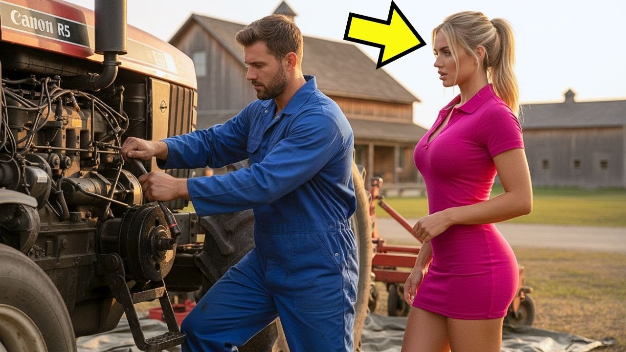 HOMBRE SOLTERO FUE LLAMADO  UNA HACIENDA PARA ARREGLAR LA MÁQUINA SIN SABER QUE DUEÑA ERA MILLONARIA