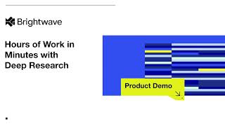 Brightwave Product Demo