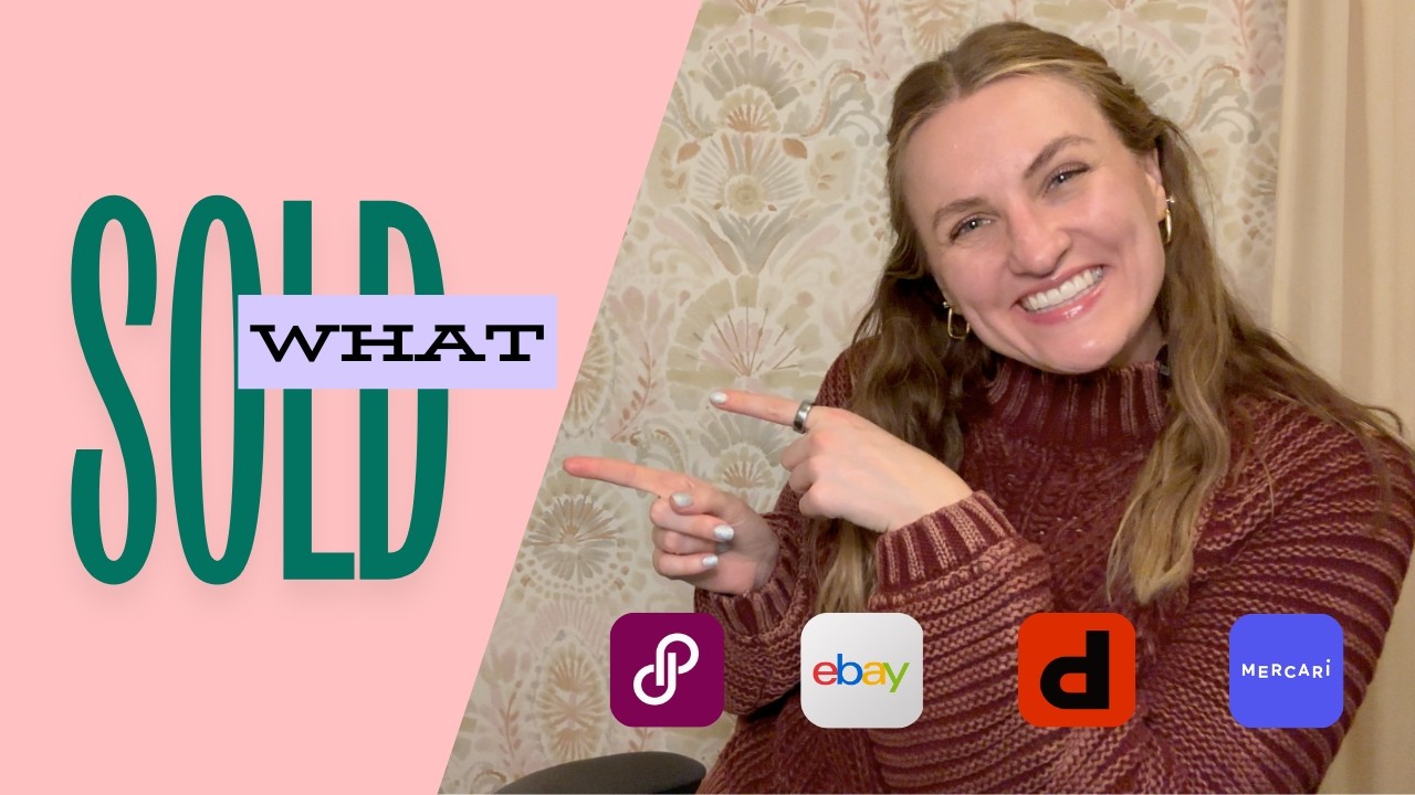 Наконец-то эти вещи проданы! | Что продавалось на Poshmark, eBay и Depop