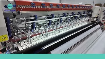 Computerized Multi Needle Chainstitch Quilting Machine #chainstitch #quilting #mattress