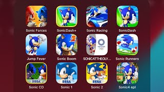 Sonic the Hedgehog 4 Episode 1, Sonic Forces, Sonic Dash +, Sonic CD, Sonic Runners, Sonic Forces screenshot 2