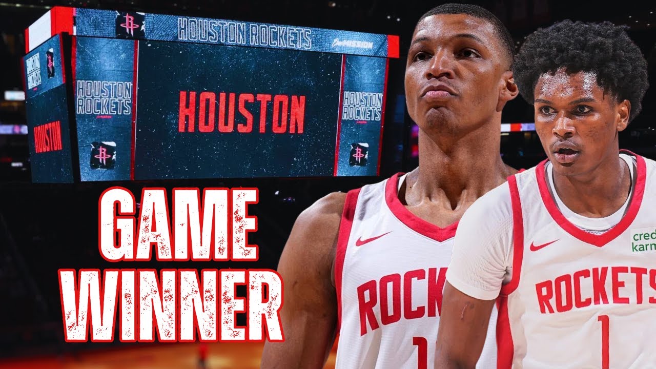 HOUSTON ROCKETS SUMMER LEAGUE RECAP, JABARI SMITH JR GAME WINNER, ANEN ...