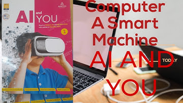 Avartan computer education for class 1 chapter1 Computer A Machine book(AI and YOU)