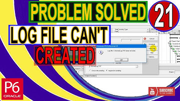 How to fix Log File Can