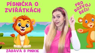 Jak Dělají Zvířátka - Zábavná Písnička pro Nejmenší - Učíme se První Slova - Zábava s Pinkie