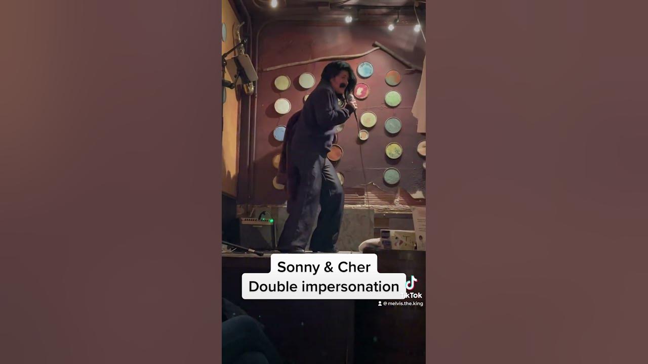 Outrageous double Sonny & Cher Impersonation "I Got You Babe" for