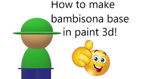 How to make a bambi sona base!