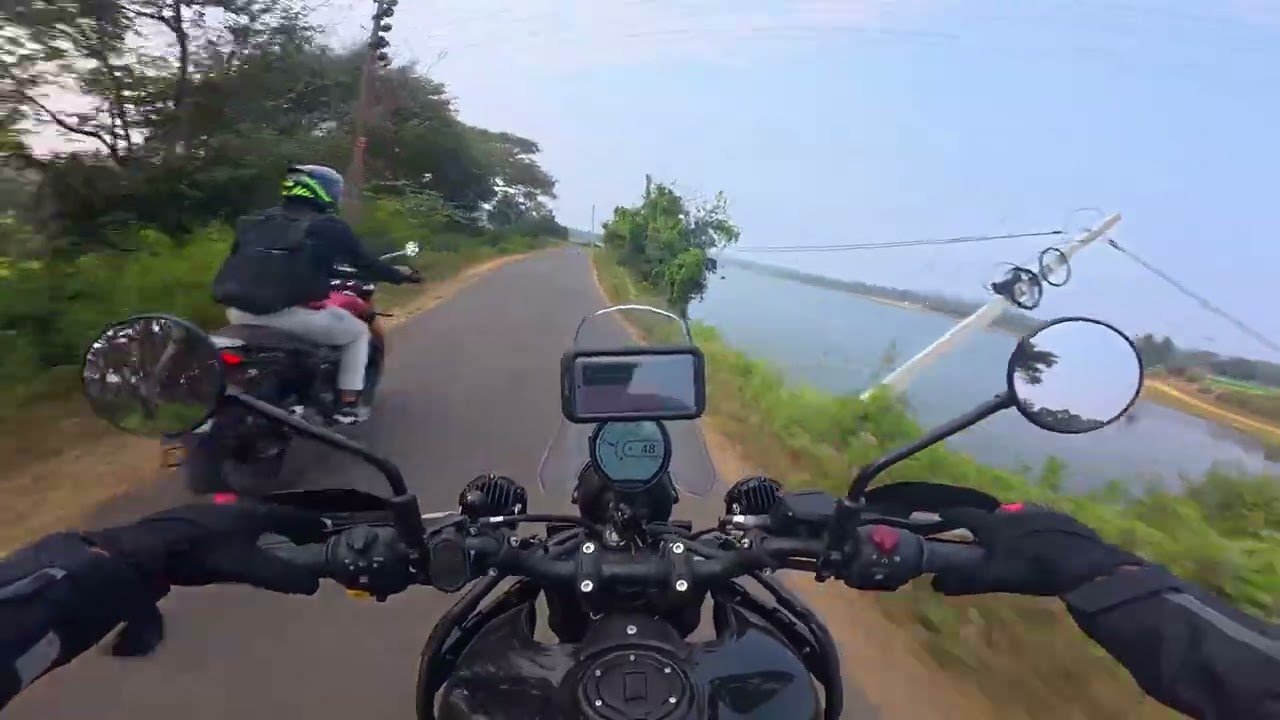 First Ride of 2026 | RE Himalayan 450 POV | Scenic Morning Ride to Vanamma Lake