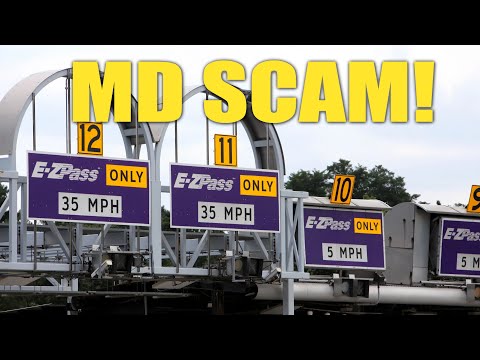 E-ZPass MD is ripping off motorist and overcharging video proof.