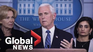 Coronavirus outbreak: Mike Pence discusses U.S. response to COVID-19